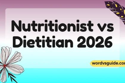 Nutritionist vs Dietitian