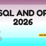 SQL AND OR