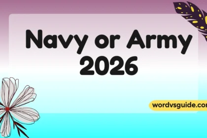 Navy or Army