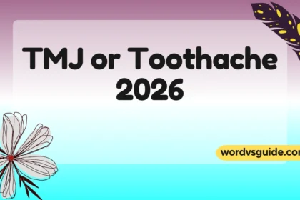 TMJ or Toothache