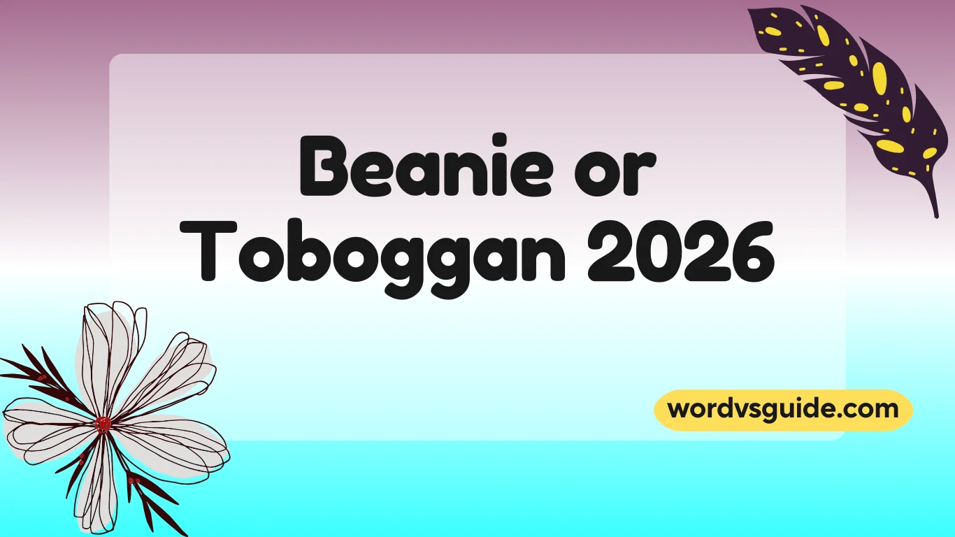 Beanie or Toboggan