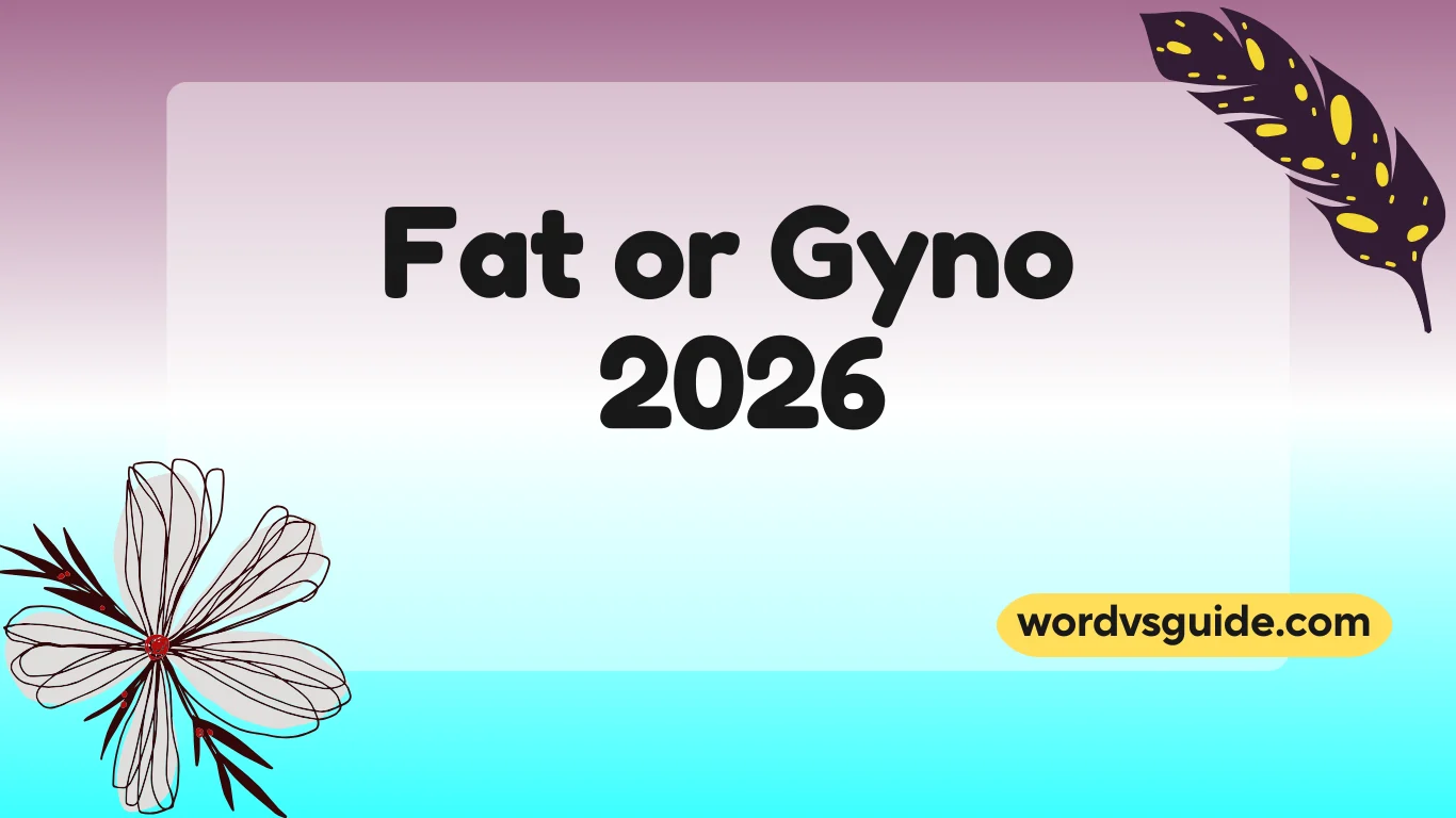 Fat or Gyno