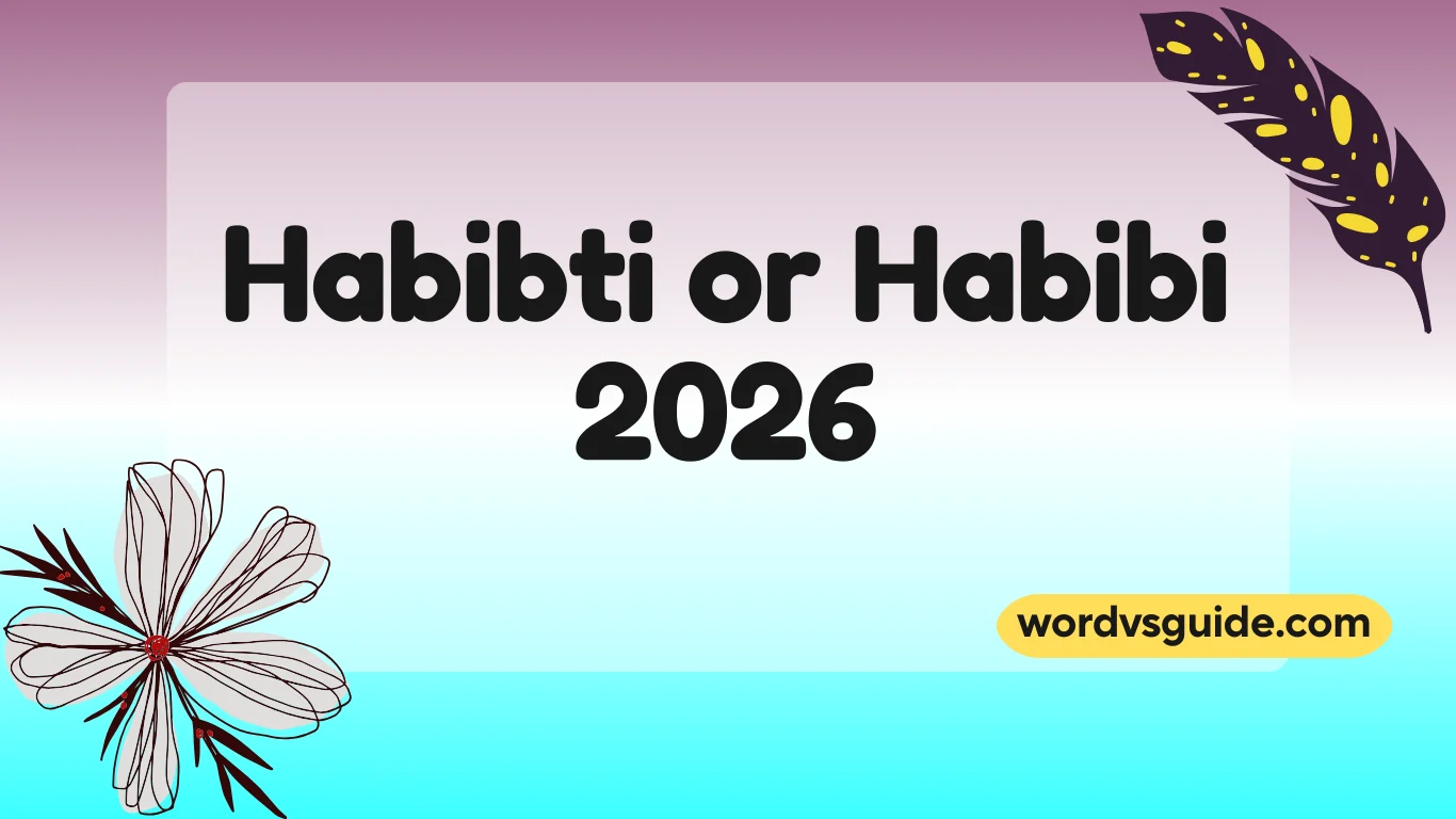 Habibti or Habibi