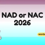 NAD or NAC