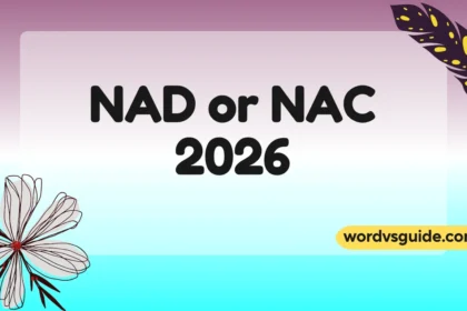 NAD or NAC