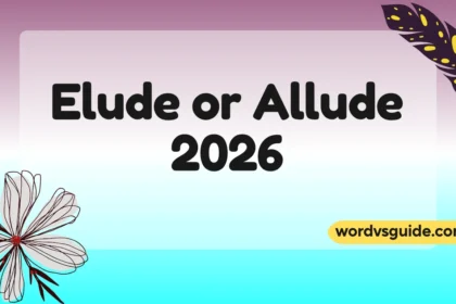 Elude or Allude