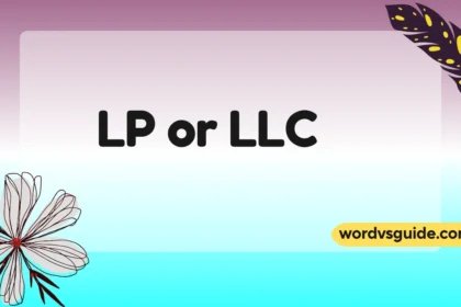 LP or LLC
