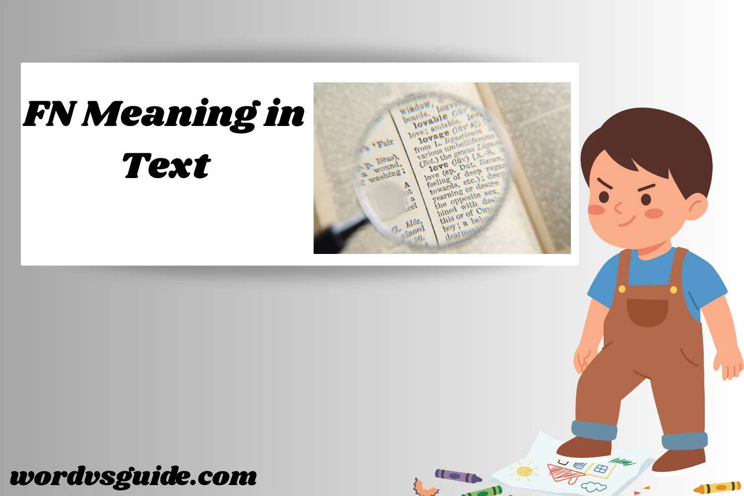 FN Meaning in Text