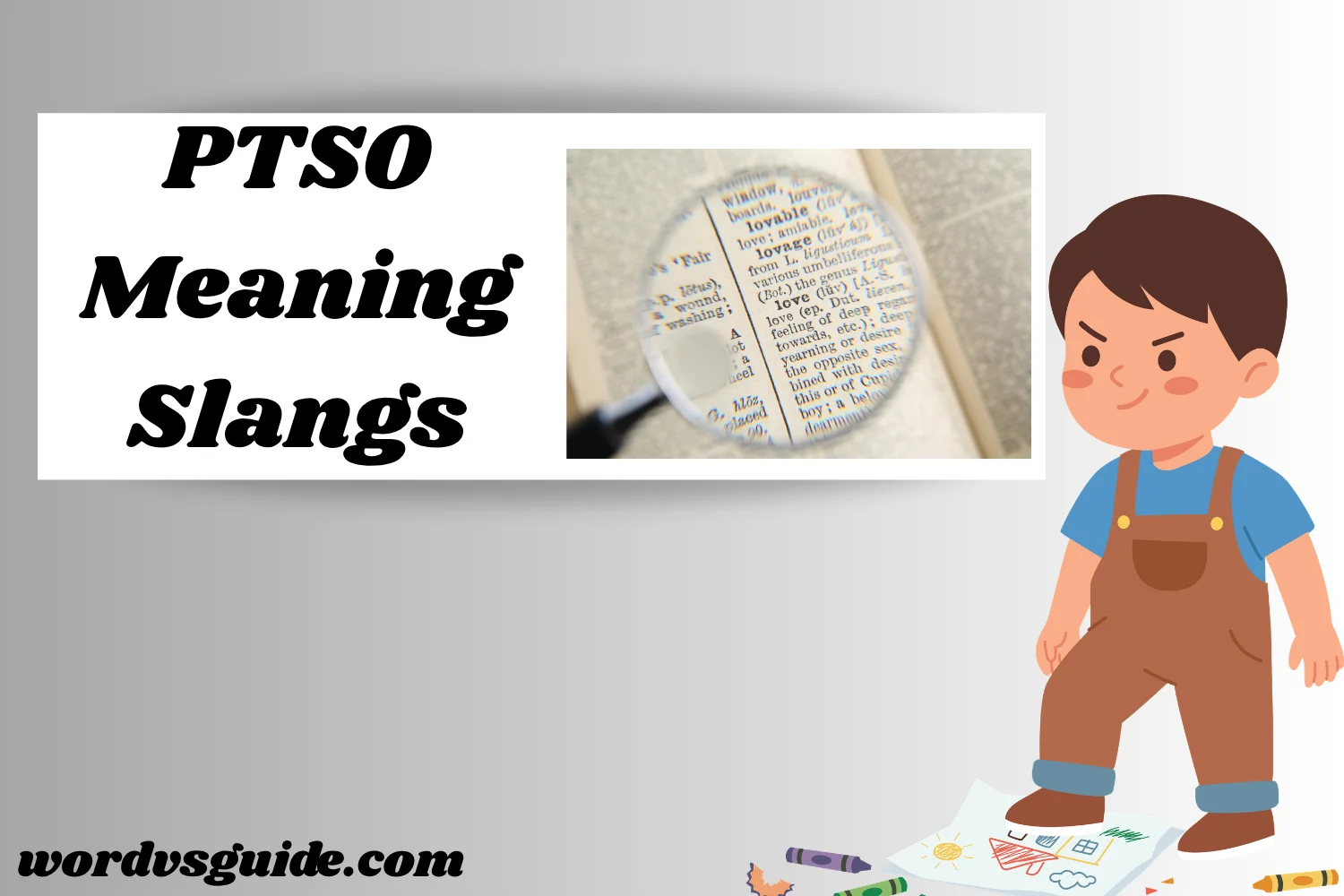 PTSO Meaning Slangs